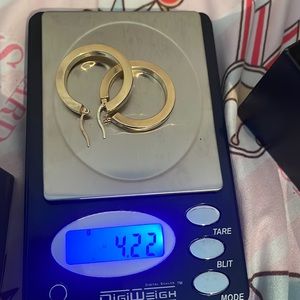 14k solid gold earrings